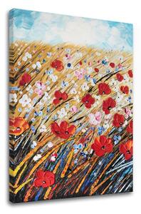 Reproducere pe pânză FLORI - 45x65 cm