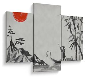Tablou - Munții Fuji (90x60 cm)