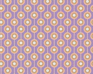 Tapet vlies pentru perete retro chic 39537-2