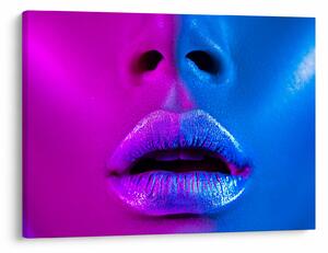 Tablou - Imaginea buzelor colorate (70x50 cm)