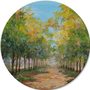 Rotund pictat imagine de inspirație - 60 cm