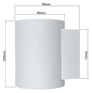 Aplică SQUALLA TUBA 1xG9/50W/230V alb/auriu