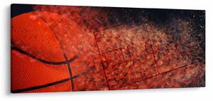 Tablou - Meci de baschet (120x50 cm)