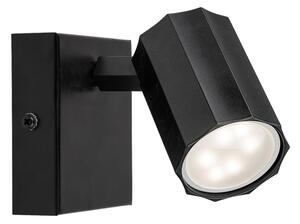 Spot de perete Rabalux 73023 ROGELIO 1xGU10/5W/230V negru