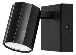 Spot de perete Rabalux 73023 ROGELIO 1xGU10/5W/230V negru