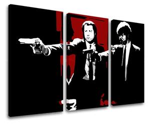 Tablou tipărit POP Art Pulp Fiction 3 părți pulp5 - 60x40 cm