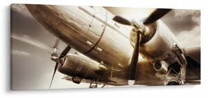 Tablou - Avion (120x50 cm)