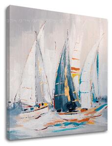 Tablou canvas ABSTRACT 1 - 80x80 cm