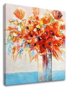 Tablou canvas FLORI ÎN VAZĂ 1 - 50x50 cm