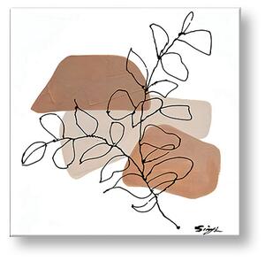 Tablou canvas FRUNZIŞ 1 - 50x50 cm