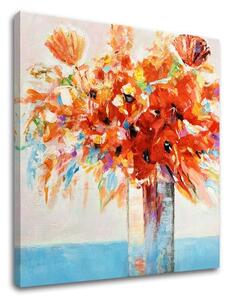 Tablou canvas FLORI ÎN VAZĂ 1 - 50x50 cm