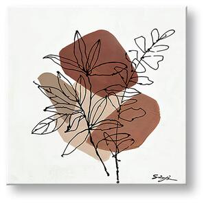 Tablou canvas FRUNZIŞ 1 - 50x50 cm
