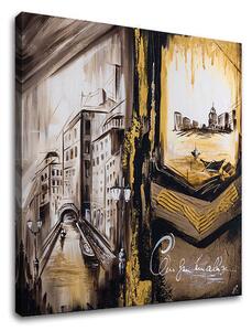 Tablou canvas ORAȘE - 40x40 cm