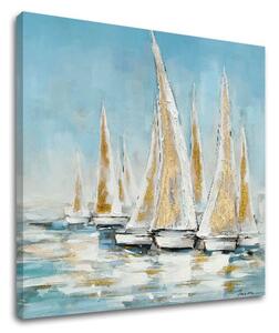 Tablou canvas VAS PE MARE 1 - 50x50 cm