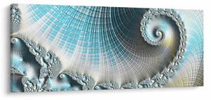 Tablou - Spirale texturate (120x50 cm)