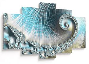 Tablou - Spirale texturate (150x105 cm)