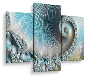 Tablou - Spirale texturate (90x60 cm)
