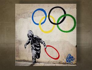 Tablouri PATRAT Street ART - 50x50 cm