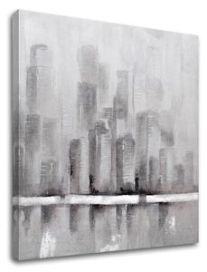 Tablou canvas ORAȘ 1 parte XOBCH1236W-412E1 - 60x60 cm
