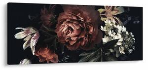 Tablou - Flori întunecate (120x50 cm)