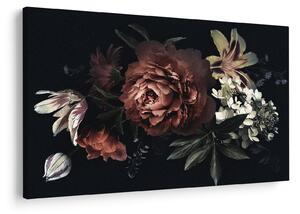 Tablou - Flori întunecate (90x60 cm)