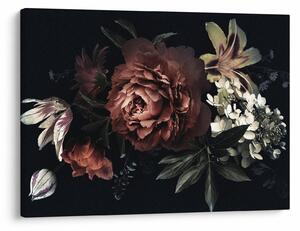 Tablou - Flori întunecate (70x50 cm)