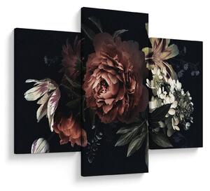 Tablou - Flori întunecate (90x60 cm)