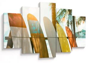 Tablou - Plăci de surf (150x105 cm)