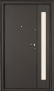 Ușă de intrare metalică pentru exterior Tracia Classic 120x205 cm stânga