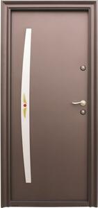 Ușă de intrare metalică pentru exterior Crissia 88x205 cm stânga