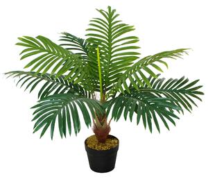 Outsunny palmier decorativ din plastic, Ф16x60 cm, verde | Aosom Ro