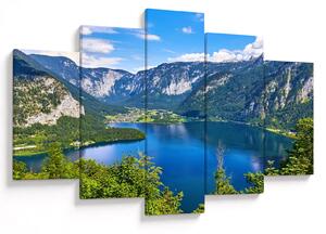 Tablou - Lacul Hallstatt, Hallstatt, Austria (150x105 cm)