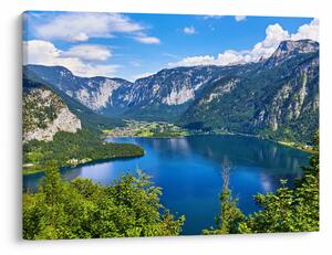 Tablou - Lacul Hallstatt, Hallstatt, Austria (70x50 cm)