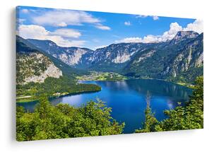 Tablou - Lacul Hallstatt, Hallstatt, Austria (90x60 cm)