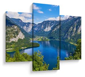 Tablou - Lacul Hallstatt, Hallstatt, Austria (90x60 cm)
