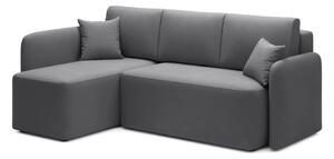 OFERTA Set canapea de colț gri închis HADSON colț dreapta calitate II