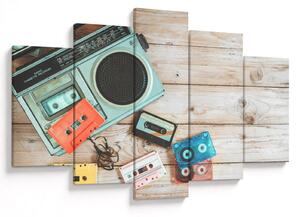 Tablou - Radio retro (150x105 cm)
