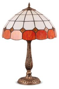 Brilagi - Lampă de masă Tiffany SIENNA cu vitralii 2xE27/60W/230V
