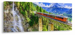 Tablou - Matterhorn, Zermatt, Valais, Elveția (120x50 cm)