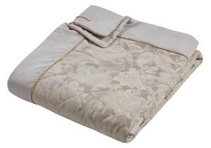 Cuvertură bej matlasată din jacquard 240x260 cm Opulent Jacquard – Catherine Lansfield