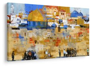 Tablou - Zidul plângerii, Ierusalim, Israel (90x60 cm)