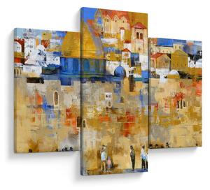 Tablou - Zidul plângerii, Ierusalim, Israel (90x60 cm)