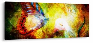 Tablou - Fluture spațial (120x50 cm)