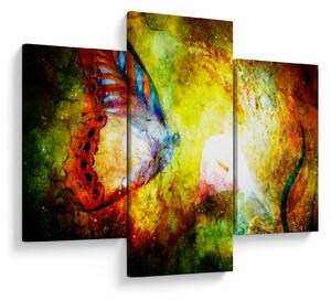 Tablou - Fluture spațial (90x60 cm)