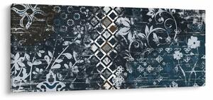 Tablou - Decorațiuni flori (120x50 cm)