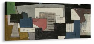 Tablou - Abstracție cubism (120x50 cm)