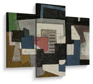 Tablou - Abstracție cubism (90x60 cm)