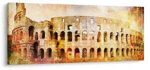 Tablou - Pictură digitală, Colosseum, Roma, Italia (120x50 cm)