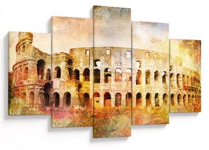Tablou - Pictură digitală, Colosseum, Roma, Italia (150x105 cm)