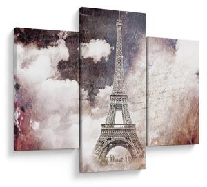 Tablou - Turnul Eiffel, Paris, Franța (90x60 cm)